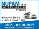 ORTEN Electric-Trucks: Starke Präsenz auf der NUFAM 2017
